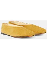 Proenza Schouler - Tee Suede Ballet Flats - Lyst