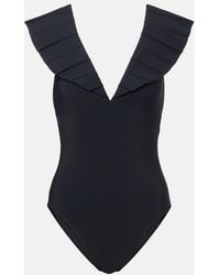 Karla Colletto - Alora Ruffled Swimsuit - Lyst