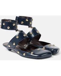 Chloé - Jade Studded Leather Sandals - Lyst