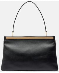 The Row - Elise Medium Leather Shoulder Bag - Lyst