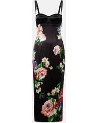 Dolce & Gabbana - And Midi Dress - Lyst