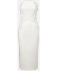 Rebecca Vallance - Xanthe Embellished Midi Dress - Lyst