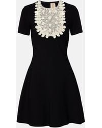 Valentino - Crochet Minidress - Lyst