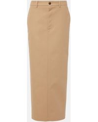 Wardrobe NYC - Drill Cotton Maxi Skirt - Lyst