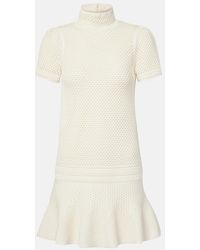 Tom Ford - Knitted Cotton Minidress - Lyst
