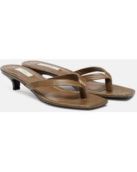 TOTEME - Sandalias De Piel - Lyst