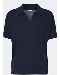 JOSEPH - Niata Silk Polo Shirt - Lyst