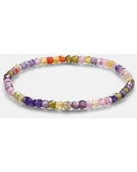 Sydney Evan - 14Kt Zirconia Bracelet With Diamonds - Lyst