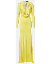 David Koma - Embellished Jersey Gown - Lyst