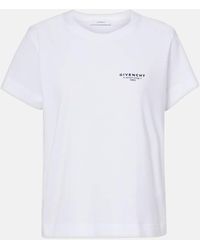 Givenchy - Regular Fit Cotton T-Shirt With Logo Design - Lyst