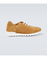 Kiton - Suede Sneakers - Lyst