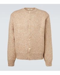 AURALEE - Wool And Alpaca-Blend Cardigan - Lyst