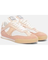 Chloé - Sneakers Kick Mit Leder - Lyst