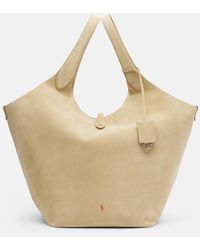 Polo Ralph Lauren - Polo Play Large Suede Tote Bag - Lyst
