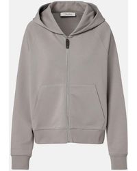 Max Mara - Cotton-Blend Jersey Hoodie - Lyst