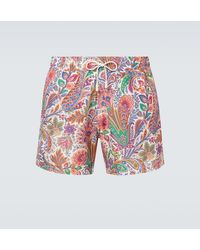 Etro - Bedruckte Badehose - Lyst