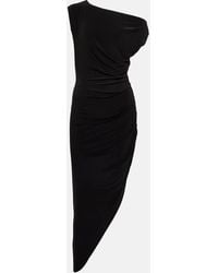 Norma Kamali - Off-Shoulder-Robe Aus Jersey - Lyst