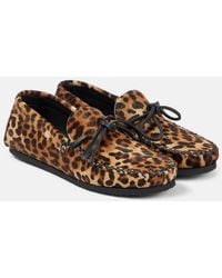 Isabel Marant - Fitza Leopard-Print Loafers - Lyst