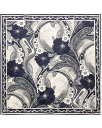 ALÉMAIS - Mickey Printed Silk Scarf - Lyst