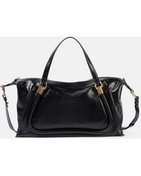 Chloé - Paraty 24 Bag In Shiny Leather - Lyst