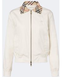 Burberry - Cotton Blouson Jacket - Lyst