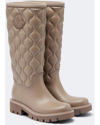 Moncler - Kickstream Quilted Rain Boots - Lyst