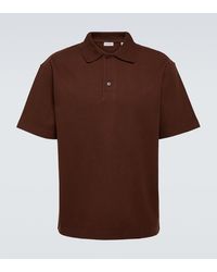 Burberry - Ekd Cotton Polo Shirt - Lyst