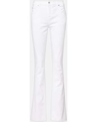 Blumarine - Chain-Detail High-Rise Bootcut Jeans - Lyst