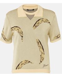 Jacquemus - Marino Jacquard Polo Shirt - Lyst