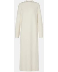 FFORME - Midikleid Ainsley Aus Einem Wollgemisch - Lyst