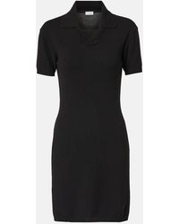Burberry - Vestido Polo De Mezcla De Algodon - Lyst