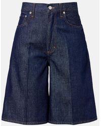 Agolde - Nolan Denim Bermuda Shorts - Lyst