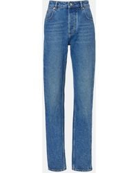 Bottega Veneta - High-Rise Straight Jeans - Lyst