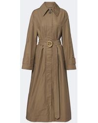 JOSEPH - Trench-Coat En Coton Melange - Lyst
