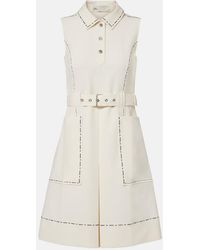 Tory Burch - Robe Polo A Ceinture - Lyst