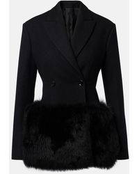 Alaïa - Blazer Doppiopetto - Lyst