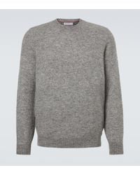 Brunello Cucinelli - Alpaca, Cashmere, And Wool-Blend Sweater - Lyst
