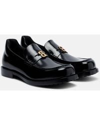 Balenciaga - Comfy Leather Penny Loafers - Lyst