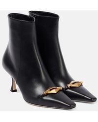 Jimmy Choo - Ryker 70 Leather Ankle Boots - Lyst