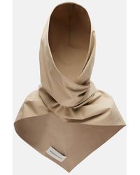 Nour Hammour - Cotton Canvas Hood - Lyst