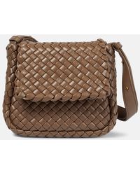 Bottega Veneta - Borsa a spalla Cobble Mini in pelle - Lyst