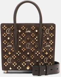 Christian Louboutin - Sac Paloma Small En Daim A Ornements - Lyst
