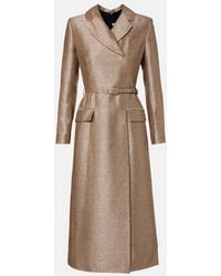 Emilia Wickstead - Robe Midi Kalonice En Tweed A Sequins - Lyst