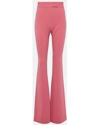 Alex Perry - High-Rise Flared Pants - Lyst