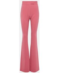 Alex Perry - High-rise Flared Pants - Lyst