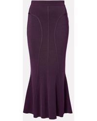 Nina Ricci - Peplum Maxi Skirt - Lyst