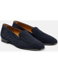 The Row - Sophie Suede Loafers - Lyst