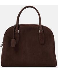 The Row - Tote Bag India 12.00 Aus Veloursleder - Lyst