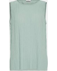 Max Mara - Leisure Dyser Pleated Jersey Top - Lyst