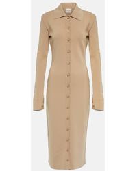 Tod's - Knit Shirt Dress - Lyst